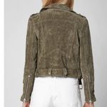 BLANK NYC  HERB MOTO LEATHER JACKET COLOR HERB Size XS NWT Photo 1