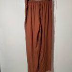 Sienna Sky  Women’s  Brown Pants 80%rayon 20%linen Photo 3