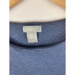Kenar  Short Sleeve Blue Shift Dress 4 Photo 1