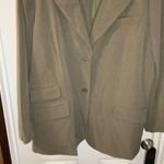 Diane Gilman NWT  Taupe-Brown/Green The Perfect Blazer 2X Photo 4