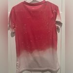 Women Loose T Shirts Cute Happy Smile Graphic Tees Small Pink Photo 4