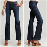 AG Adriano Goldschmied  Jessie Curvy Boot Dark Wash Jeans Size 27 Photo 1