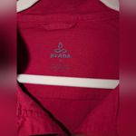 prAna  Mayve Cotton Blend Jacket Women's Medium Red Photo 2