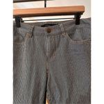 Harper ‎ Striped Straight Leg Pants Size 30 Black White Photo 1