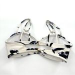 Athleta  Floral Aqualuxe Print Square Plunge Bikini Top Photo 1