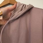 Mondetta  Ottoman Hoodie Blush Rose Pink Lightweight Boxy Activewear Active Small Photo 3