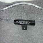 Beyond Yoga NWT High Slits Long Duster Cardigan Heather Gray Size Large L NEW Photo 4