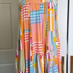 Abel the label  colorful rainbow tiered midi dress Photo 7