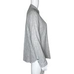 Massimo Dutti Shirt Women Medium Gray Button Up Neutral Office Career Minimalist Photo 1