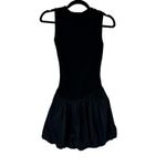 SNDYS Maya Bubble Dress in Black Size XS Photo 3