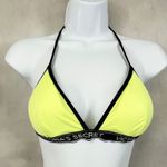 Victoria's Secret  Women Bikini Top Size S Neon Yellow Sporty Y2K Festival‎ Chic Photo 0