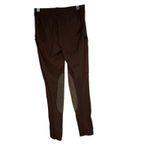 SANTINY Brown Riding Breeches Equestrian Style Pants Pockets Women's Size M Size M Photo 5