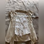 Heart soul  Layered Short Sleeve Cardigan Blouse Y2K Women’s Sz M EUC Photo 5