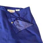 Natural Dimensions Women's Vintage Blue Midi Skirt Size 34 Casual Photo 10