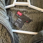 Diesel  Vintage Gray Cowl Neck Cable Knit Sweater Wool Vest Fisherman Grunge XL Photo 7