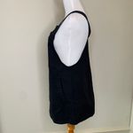 Forever 21  Black Denim Overall Dress Sz Small Photo 2