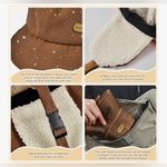NEW Pink Sukeen Winter Hats Teenager Women Windproof Warm Hat Fleece Lining Photo 6
