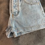 Parker Parke Women's Light Blue Denim Shorts Photo 5