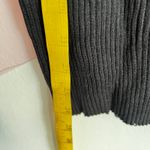 Preview International Vintage Black Ribbed Turtleneck Sweater Classic Preppy Minimalist Goth XL Photo 3