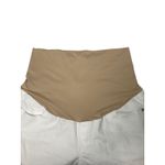 Loft  Maternity White Jeans Size 14M‎ – Over-the-Belly Stretch Panel Pants (NWOT) Photo 2