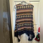 Western/Aztec Women's Kimono/Cardigan, Size XL Blue Photo 1