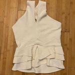 Bebe  Ivory Layered Blouse Photo 0