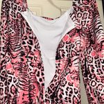 SheIn Pink Multicolor Leopard Print Short Dress Photo 5