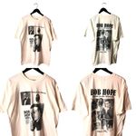 Vintage Y2K Bob Hope Thanks For The Memories T Shirt White XL Extra Large Solid Photo 1