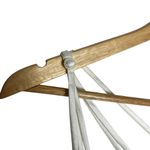 Vtg Womens M Satin Lingerie Tank Top White Applique Lace Strappy Back Ethereal Size M Photo 3