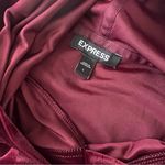 EXPRESS  Cropped Velour Hoodie - NWOT Photo 4