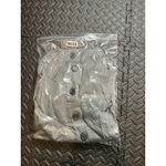 Free People  Utility Sweater Dress Jacket Long Cardigan Coat S Gray Button Down Photo 9