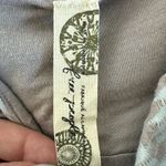 Free People Jacquard Floral Mini Bodycon Tank Dress Gray Mauve Size Large Photo 8