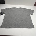 Chaser  Womens‎ Size 1X Grey Gray Boxy Short Sleeve Ribbed Henley Top Shirt NEW Photo 5