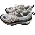 Nike Air Max 98 Running Sneaker White/Black/Silver AH6799-116 Women's Size 7 Photo 4
