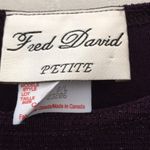 Fred David FINAL MARKDOWN Shimmery  petite top large Photo 2