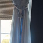 Azazie  Leanna Bridesmaid Dress Sky Blue Photo 5