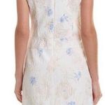 Badgley Mischka  Jacquard Lace-Up Shift Dress Photo 1