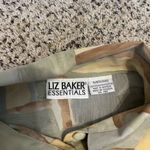 Liz Baker  Essentials Multicolor Abstract Shirt Photo 1