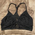 Aerie Black Lace Longline Racerback Bralette Size Small Photo 0