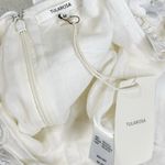 Tularosa Kimmy 3D Floral Appliqué Mini Dress, Ivory, Medium Photo 13