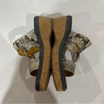 Cole Haan Allesa Grand Platform Wedge Slide Sandals in Roccia Snake Size 11 Photo 2