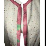 ESCADA Jacket Womens Size 42 Cream Multi Color Tweed Boucle Pink Size L Photo 6