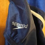 Speedo  Women's Racing Race Xtra Life Lycra Swimsuit Vintage Blue NWT Size 26 Photo 9