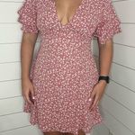 Lizard Thicket  Dress Floral Pink Photo 0