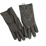 Diane Von Furstenberg  Women's Leather Gloves -‎ Black Elegant Winter Accessories Photo 2