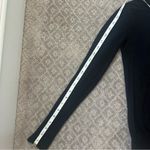 ZARA Black Crew Neck Sweater With Button Cuff Detail Size Small Photo 7