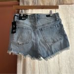 Kut From The Kloth High Rise Jane Jean Short Distressed Denim Cutoff NWT Size 00 Photo 2