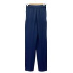 St. John  Collection Santana Knit Pants Navy Blue Pleated Trousers Size 4 USA Photo 2