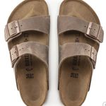 Birkenstock Arizona Slide Sandals 44 (Tobacco Oiled Leather) Photo 1
