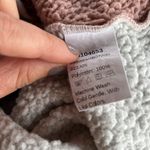 SheIn  Chevron Colorblock Drop Shoulder Teddy Pullover Photo 7